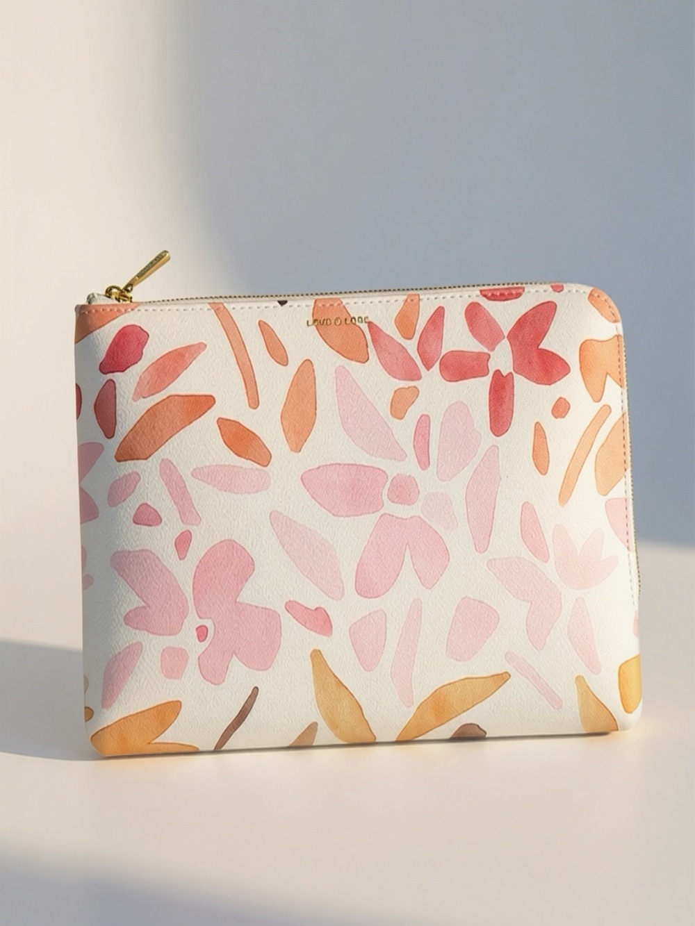Love & Lore Floral iPad Sleeve Case| Padded Zip Tablet Sleeve | Coastal Coquette
